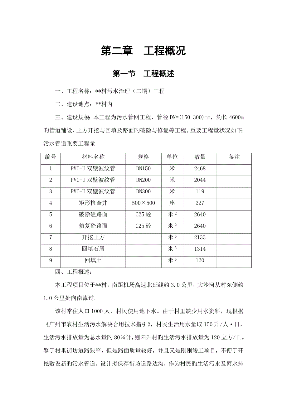 农村污水治理关键工程综合施工组织设计_第4页