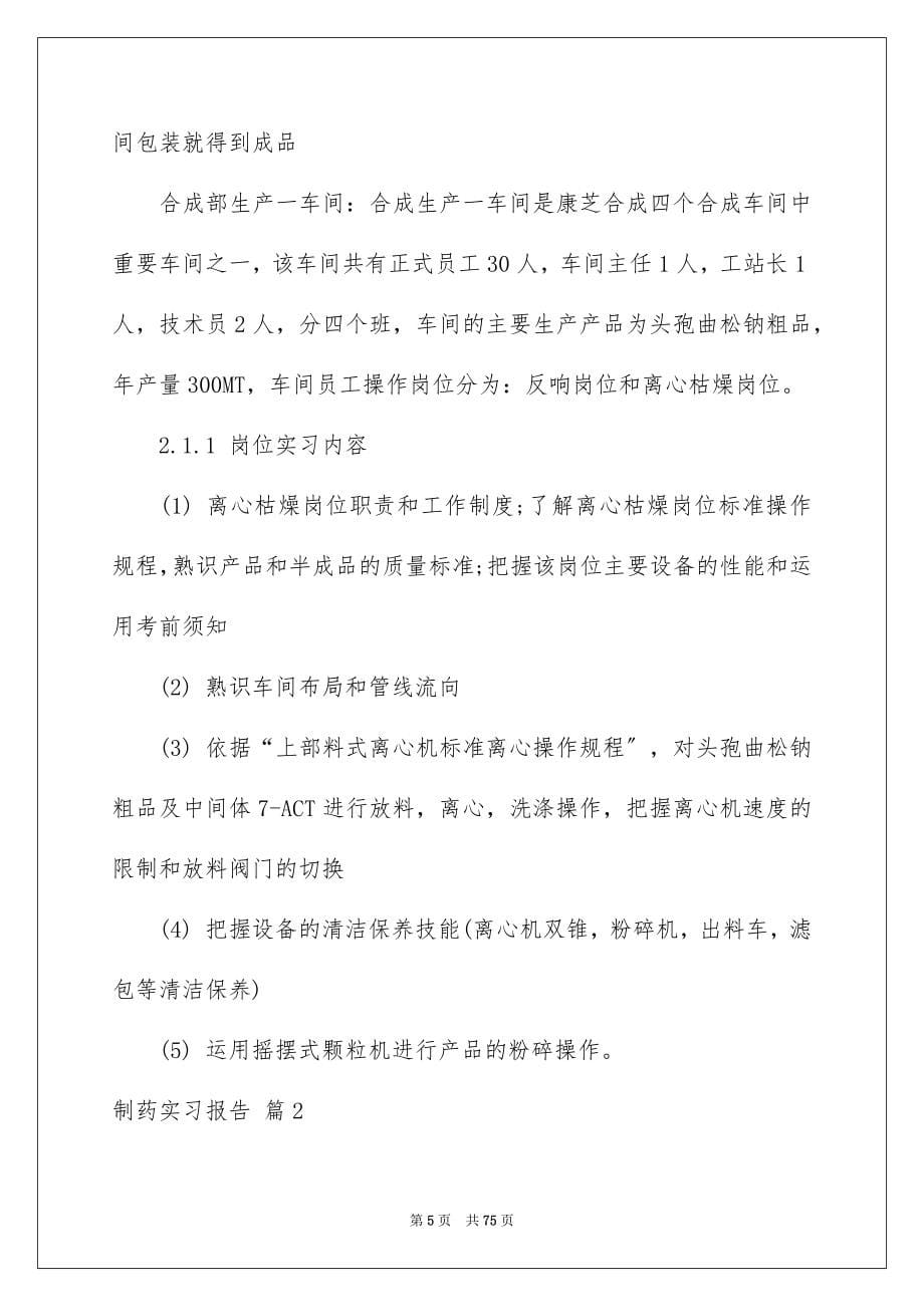 2023年制药实习报告5.docx_第5页