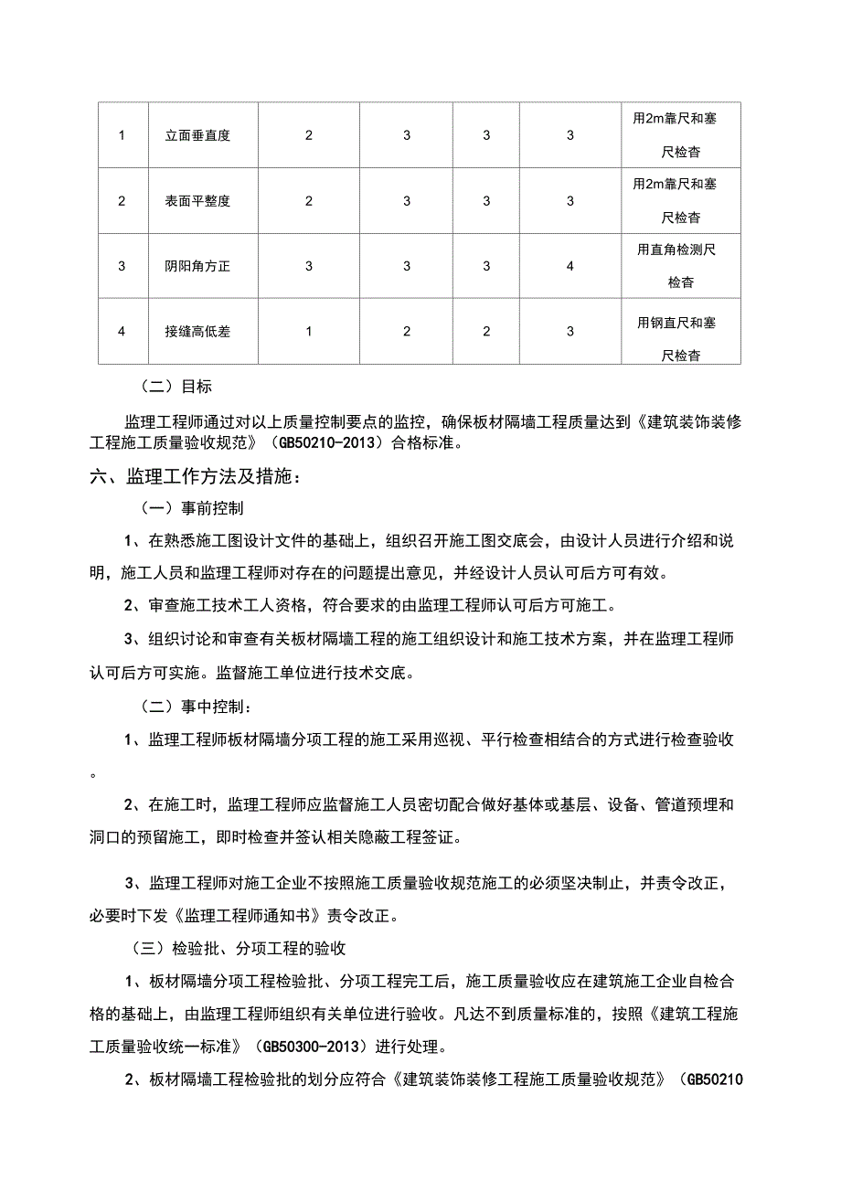 ALC轻质隔墙工程监理细则_第4页