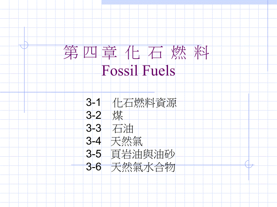 第三章化石燃料_第1页