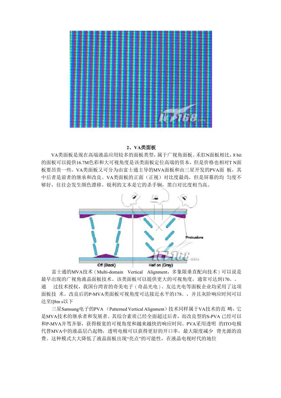 显示器面板(TNPVAIPSMVA)介绍_第2页