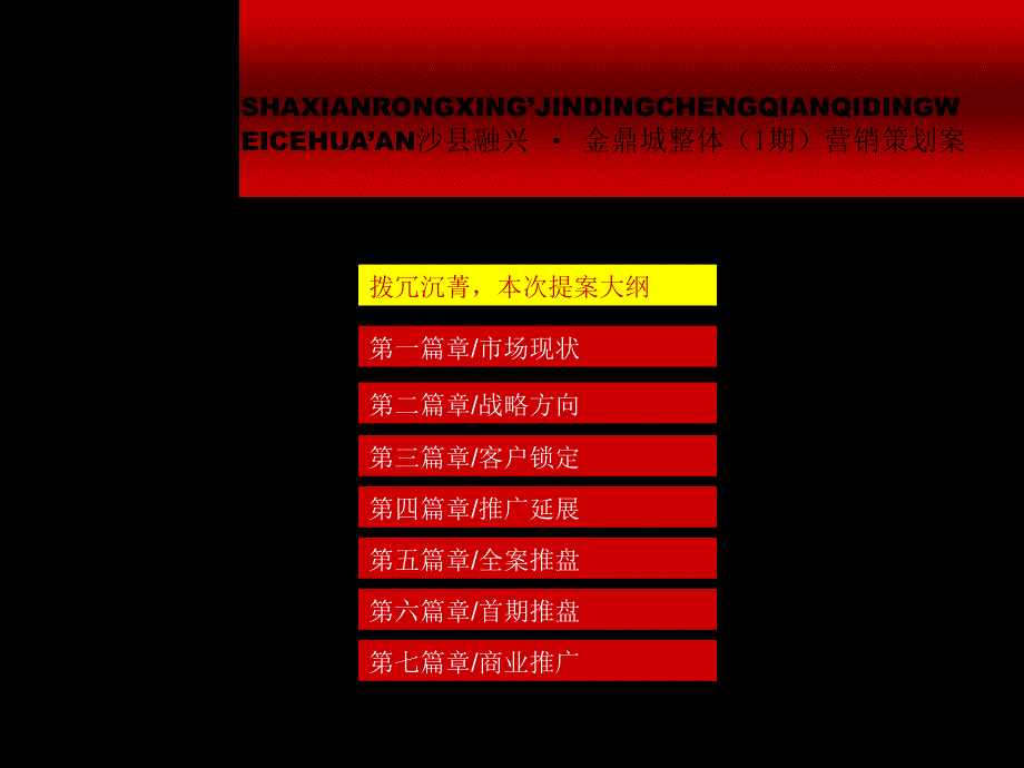 融兴地产金鼎城全程营销策划推广案196P_第2页