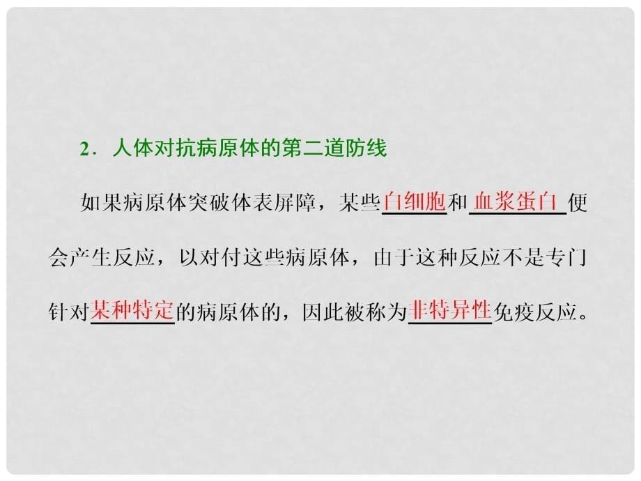 高中生物 第三章 免疫系统与免疫功能课件 浙科版必修3_第5页