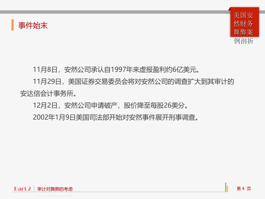 美国安然公司舞弊案例普通屏技术材料_第4页