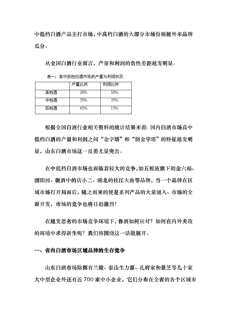 山东白酒市场竞争态势―把脉鲁酒系列之二fsox_第2页