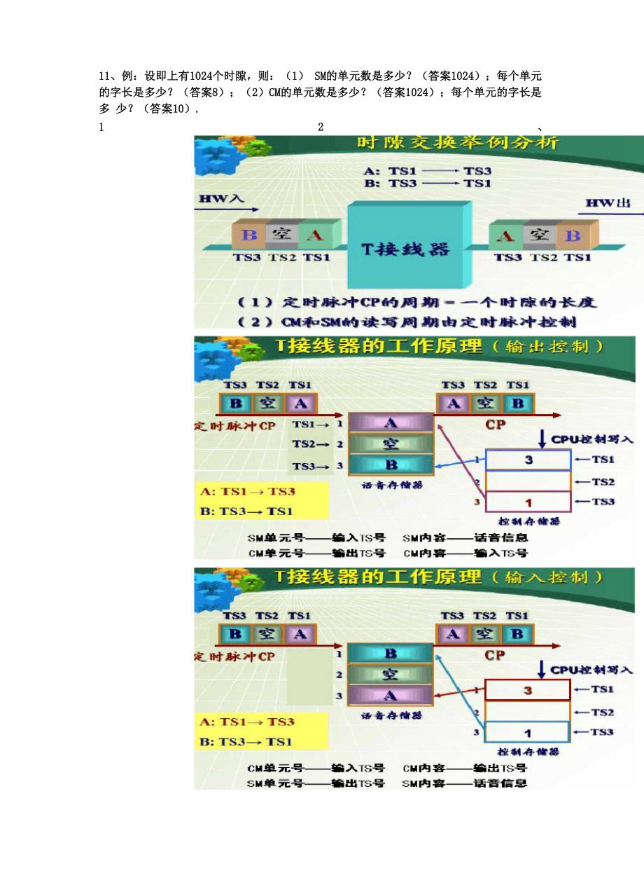 现代交换复习资料_第4页