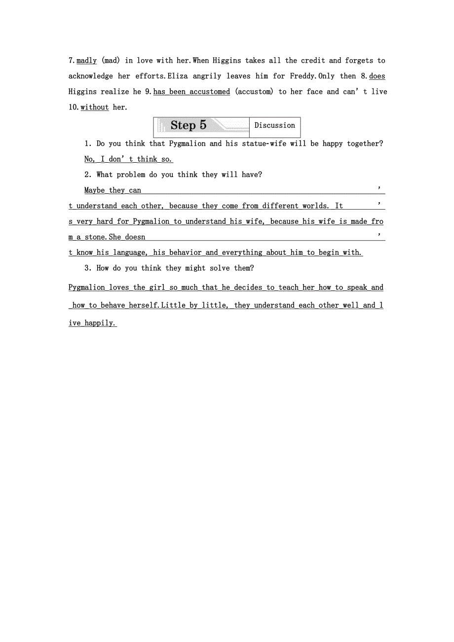 高中英语人教版 选修8教师用书：Unit 4 SectionⅠ Warming UpReading — Prereading Word版含答案精修版_第5页