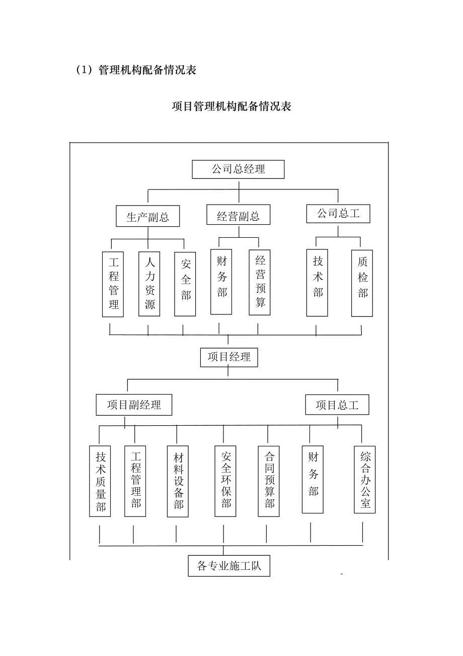 项目管理机构配备情况_第2页