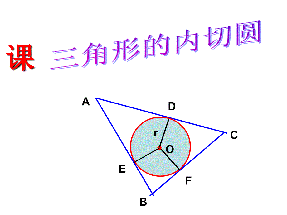 三角形的内切圆课件_第4页