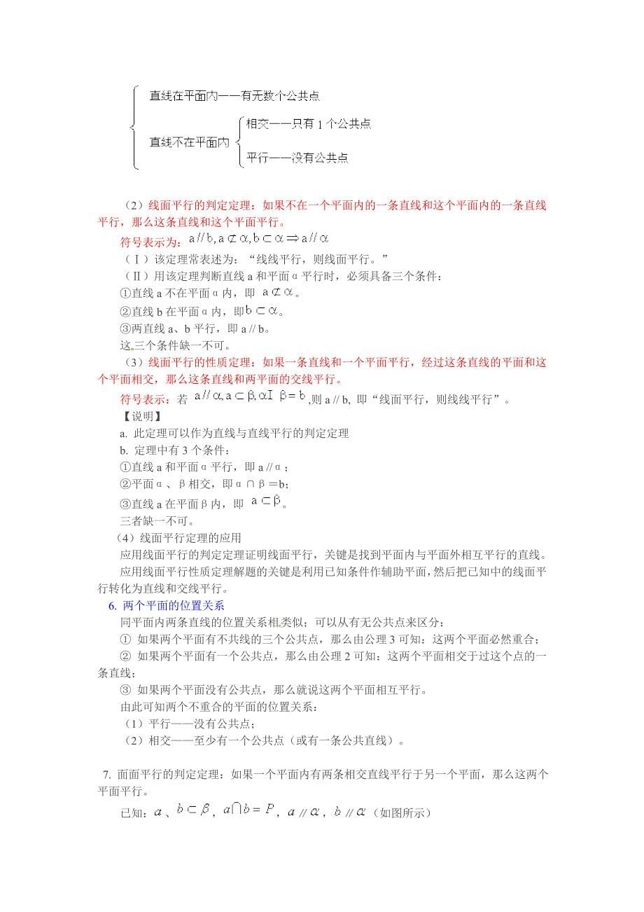 新编北师大版高一数学必修二1.2.1平面的基本性质及推论1教案_第5页