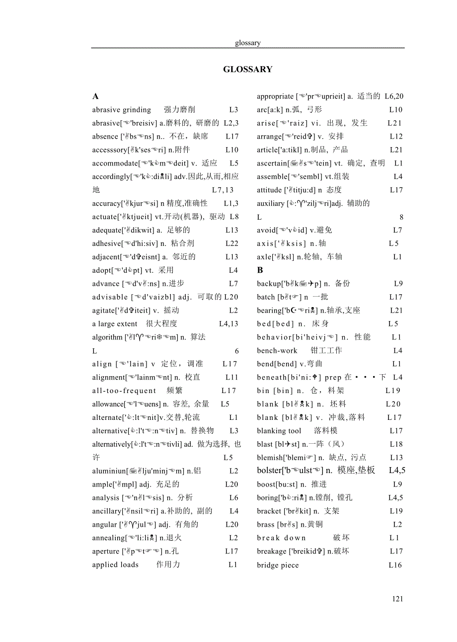 模具英语专业用语.doc_第1页