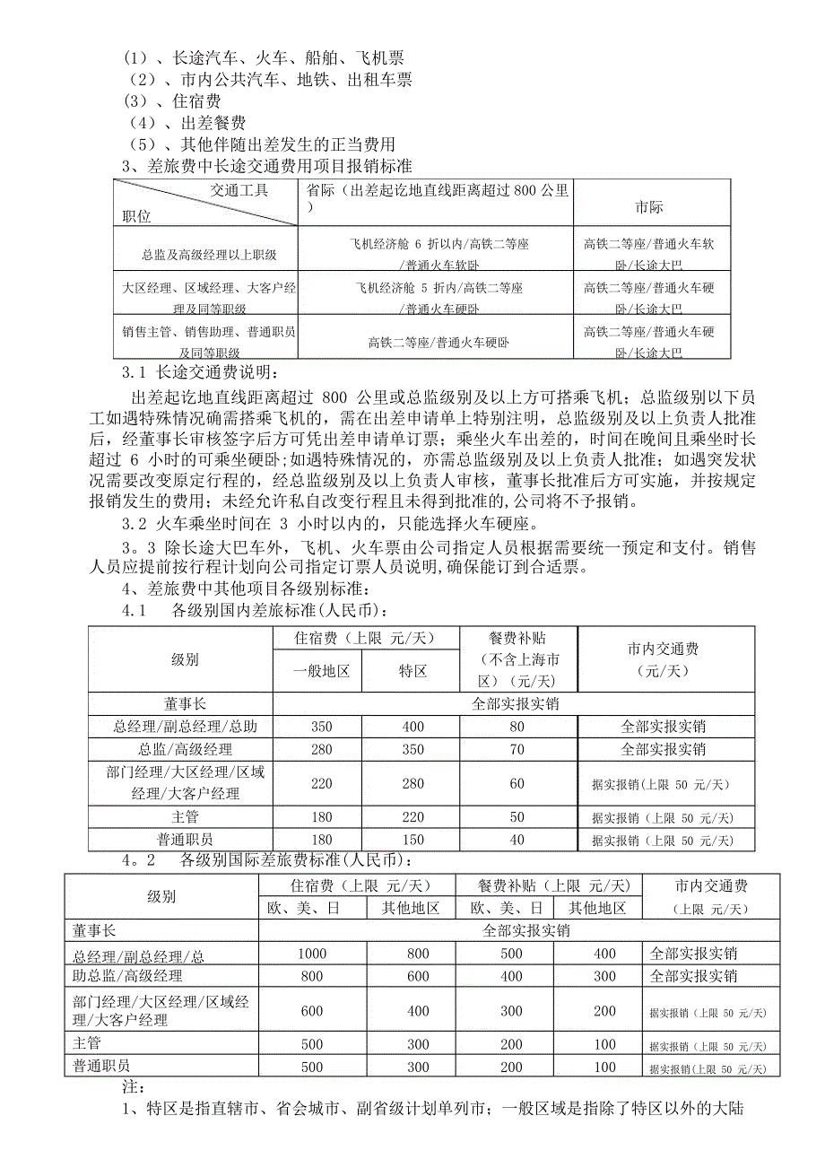 费用报销管理制度_第3页