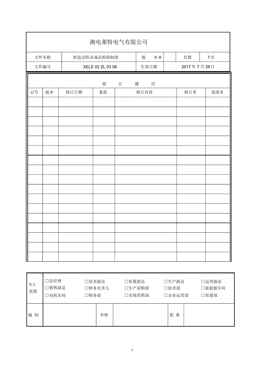 制造过程及成品检验制度_第1页