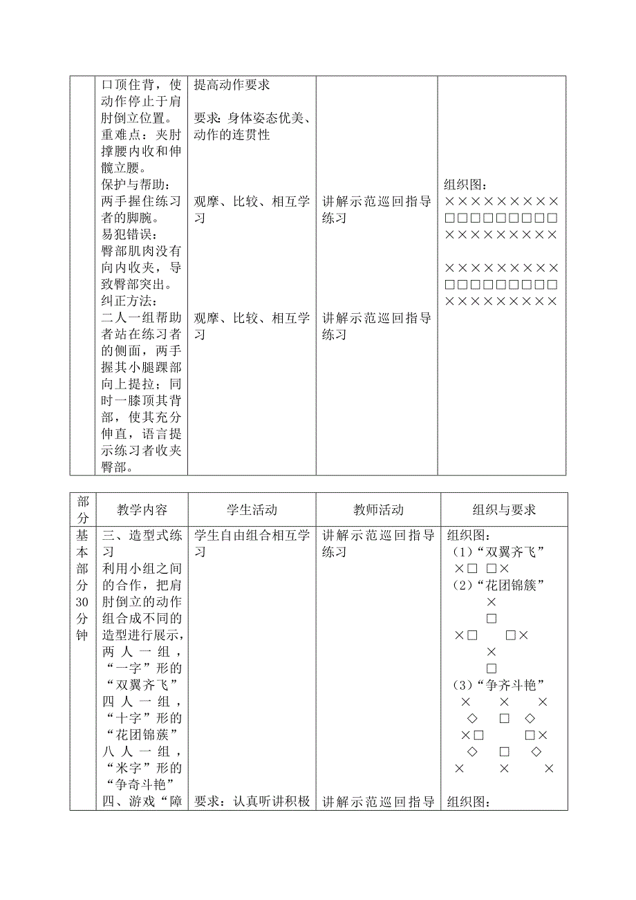 初一肩肘倒立教学设计.doc_第3页