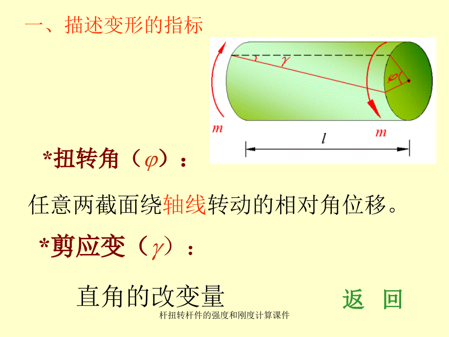 杆扭转杆件的强度和刚度计算课件_第3页