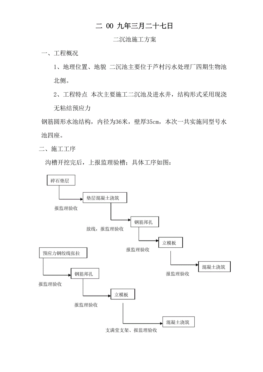 二沉池施工方案_第2页