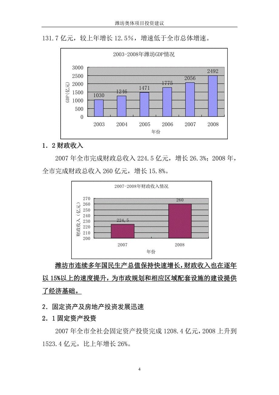 潍坊奥体项目市场调研分析_第5页