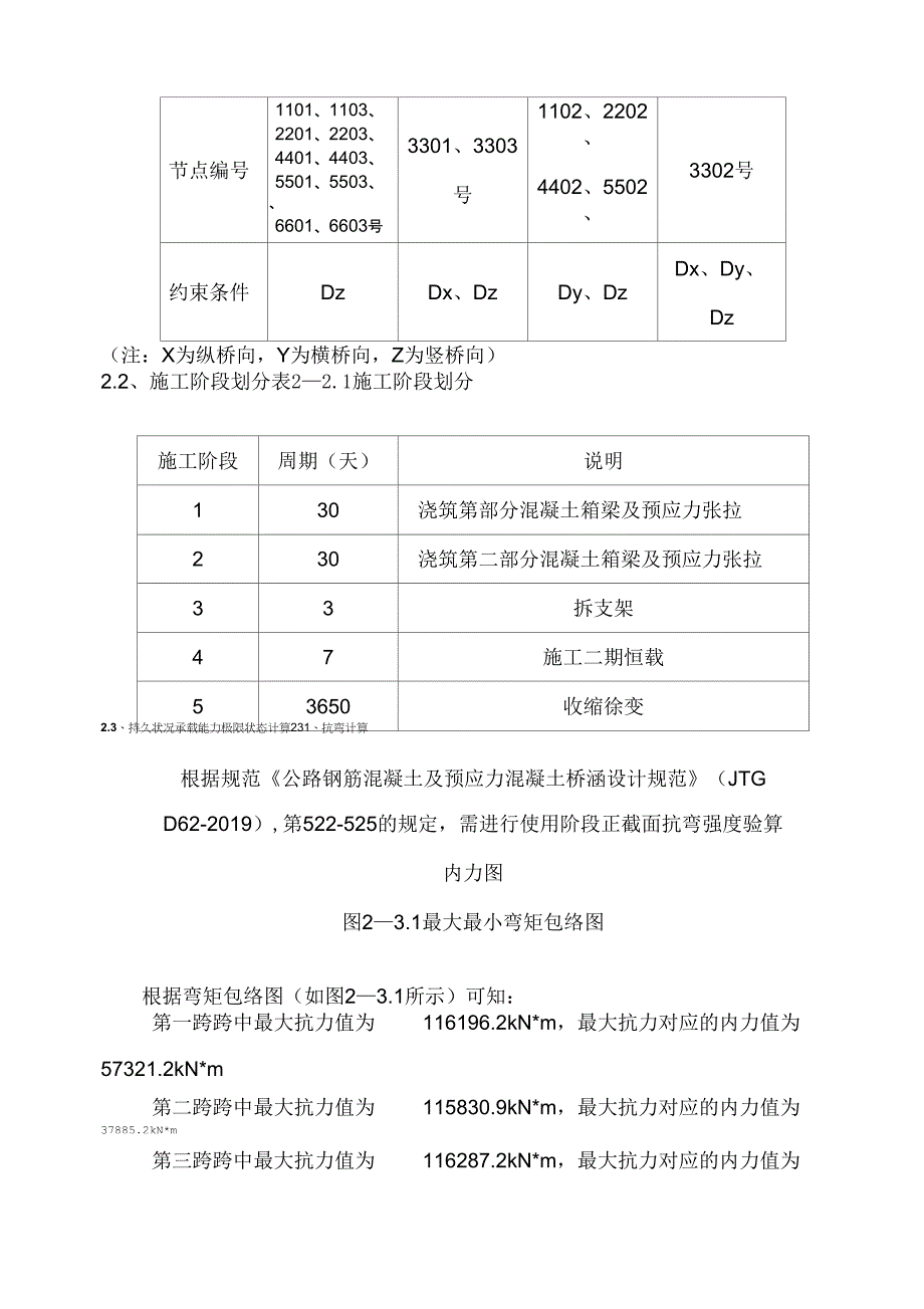 变截面连续梁完整计算书10页_第4页