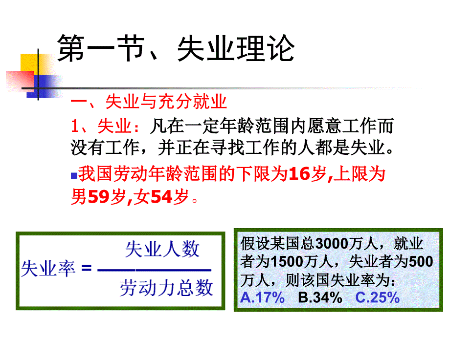 第14章　失业与通货膨胀_第3页