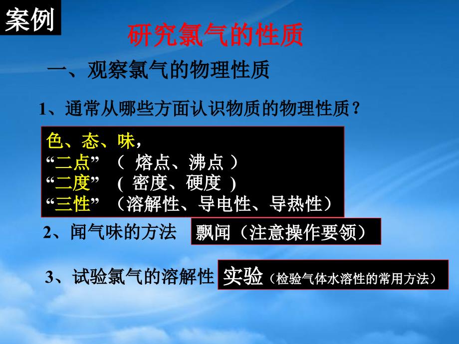 高中化学研究物质性质的方法和程序课件1鲁科必修1_第2页