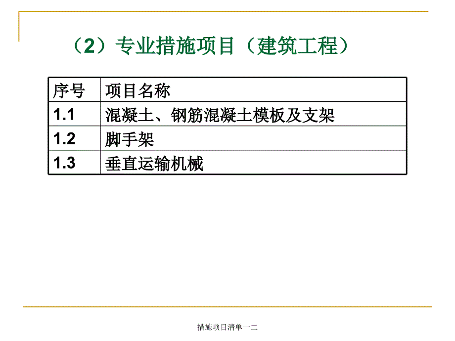 措施项目清单一二课件_第5页