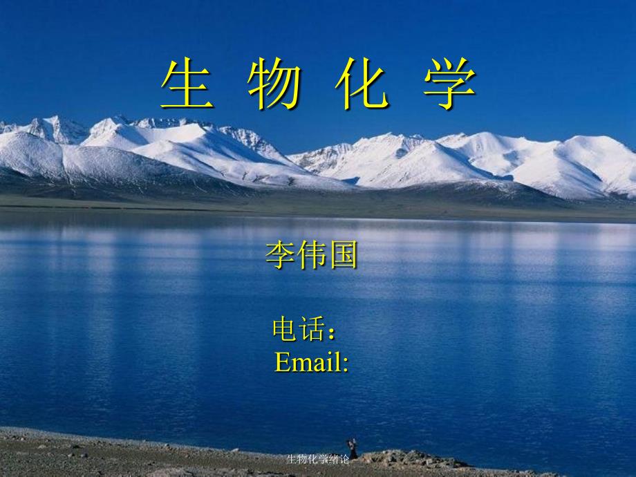 生物化学绪论课件_第1页
