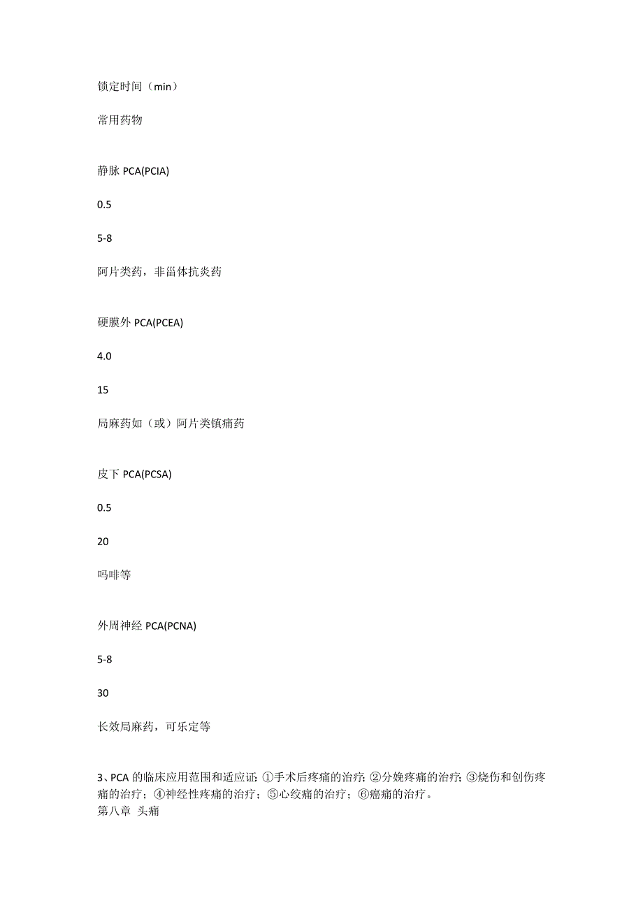 (完整版)疼痛诊疗学重点(整理版).doc_第4页