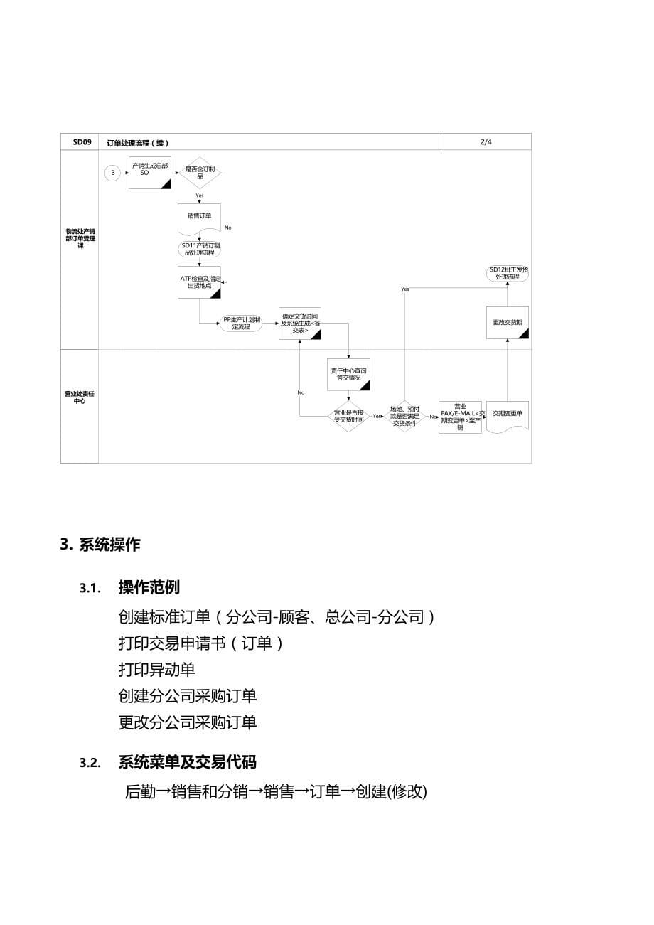 震旦家具公司SAP的实施与订单处理操作过程_第5页