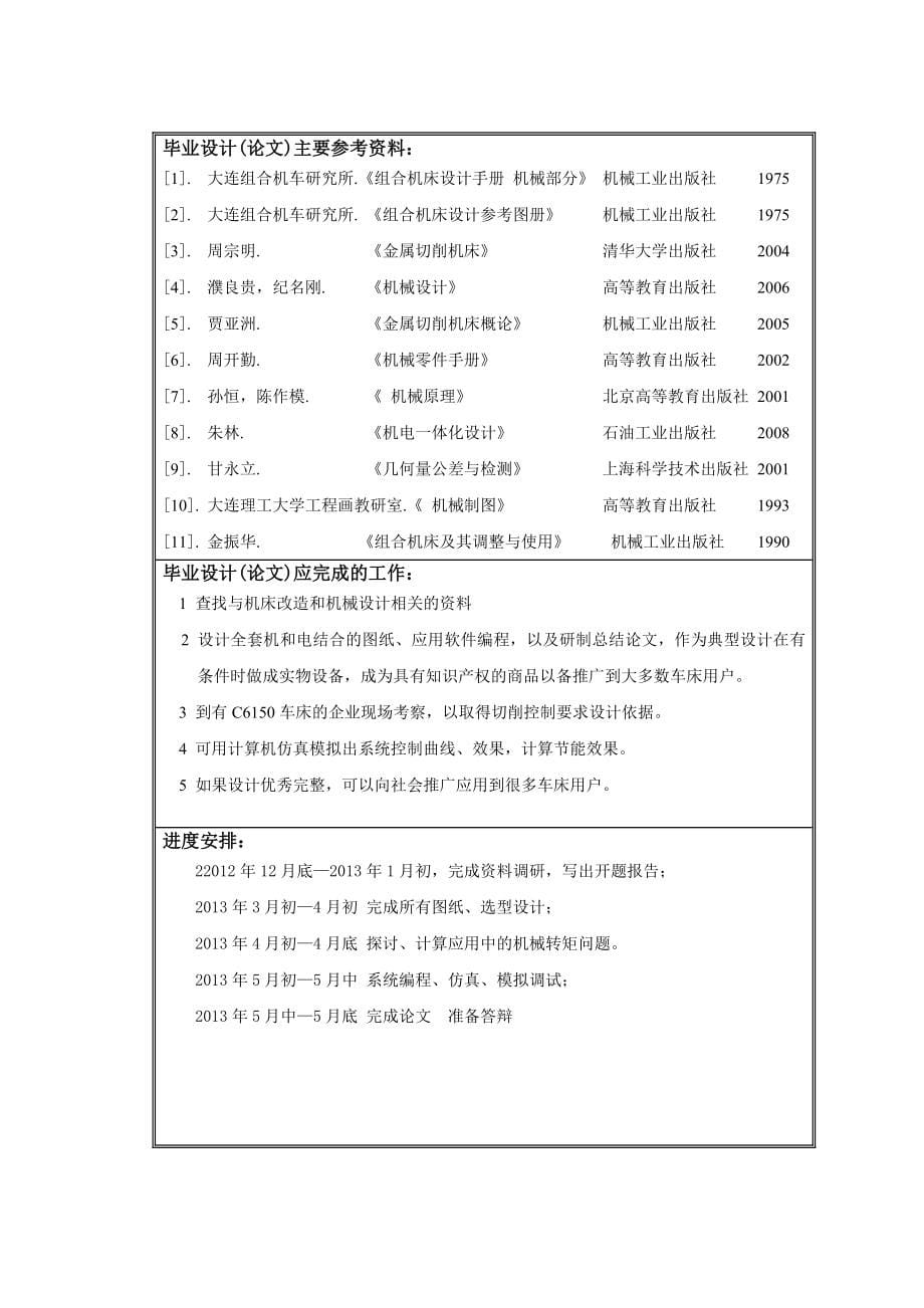 车床主轴拖动变频调速节能改造_第5页