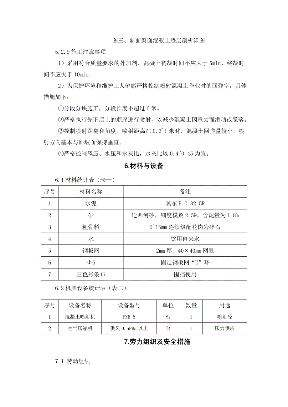 喷射砼大高差斜面基础垫层施工工法.doc_第4页