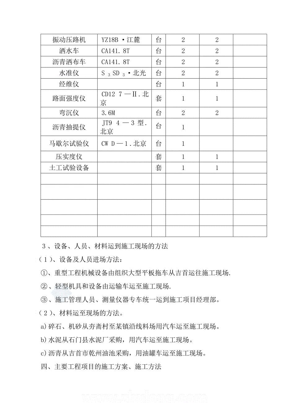 g国道县际公路改造工程某段施工组织设计_第5页