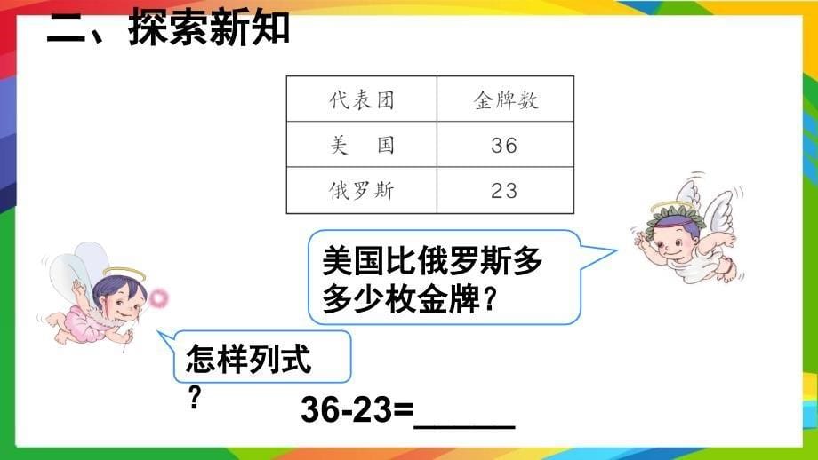 人教版小学数学二年级上册第二单元100以内的加法和减法PPT课件A第1课时不退位减_第5页