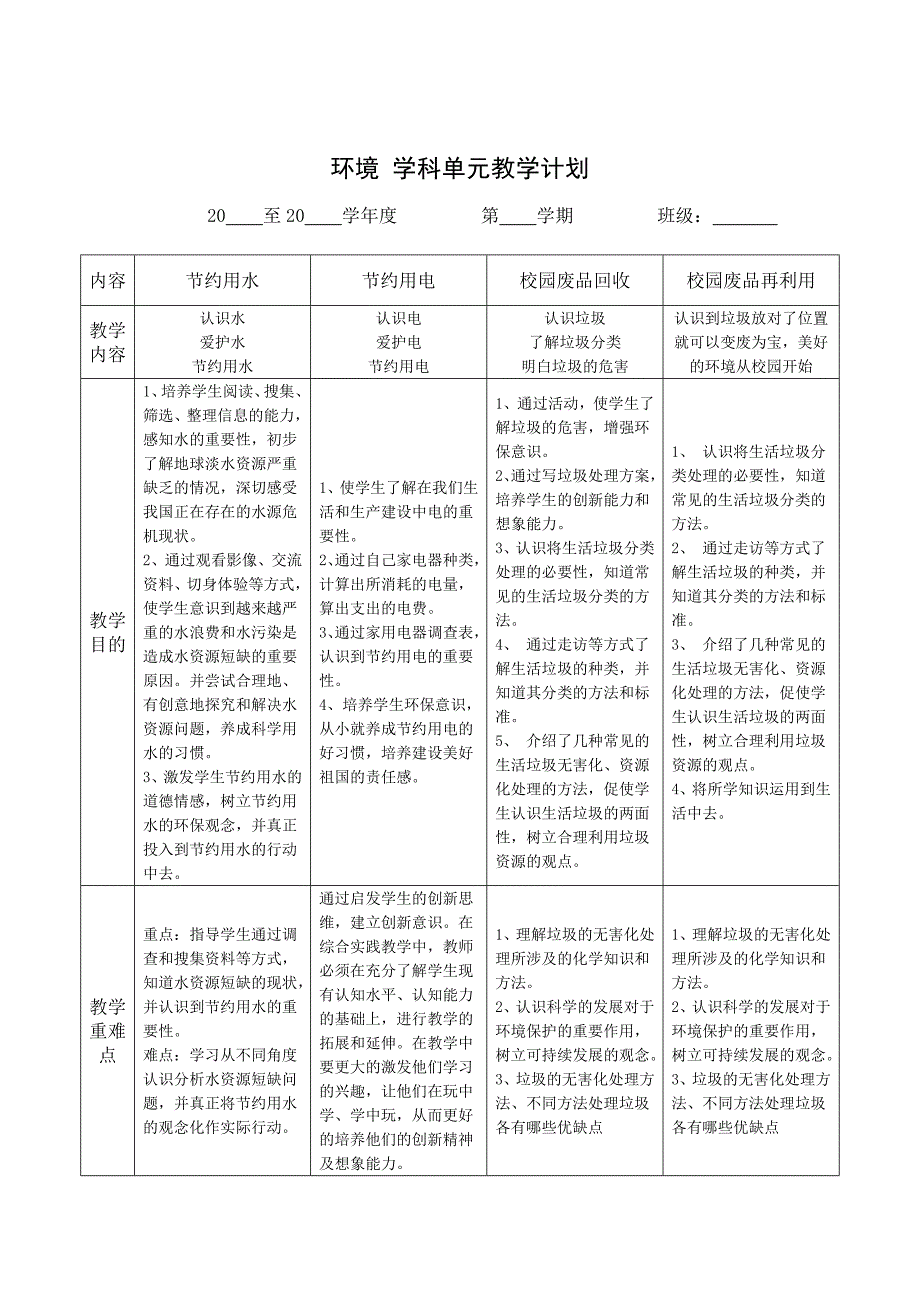 一年级环境教案_第2页