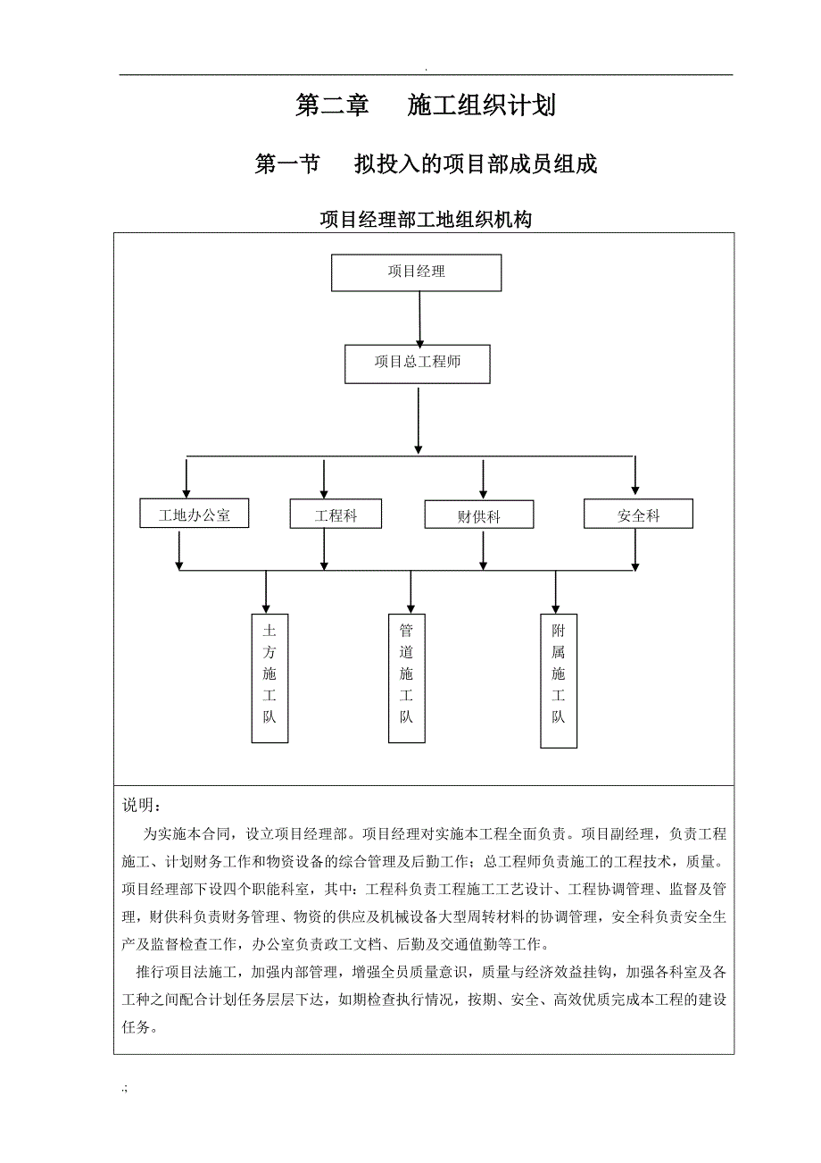 自来水管道工程施工组织设计_第4页