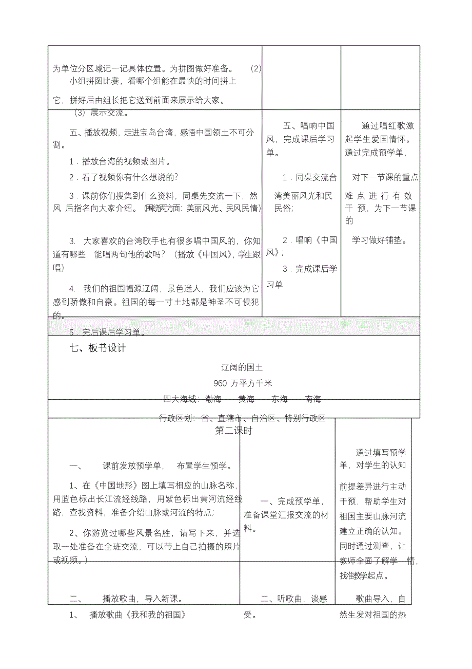 《我们神圣的国土》优秀教案2_第4页