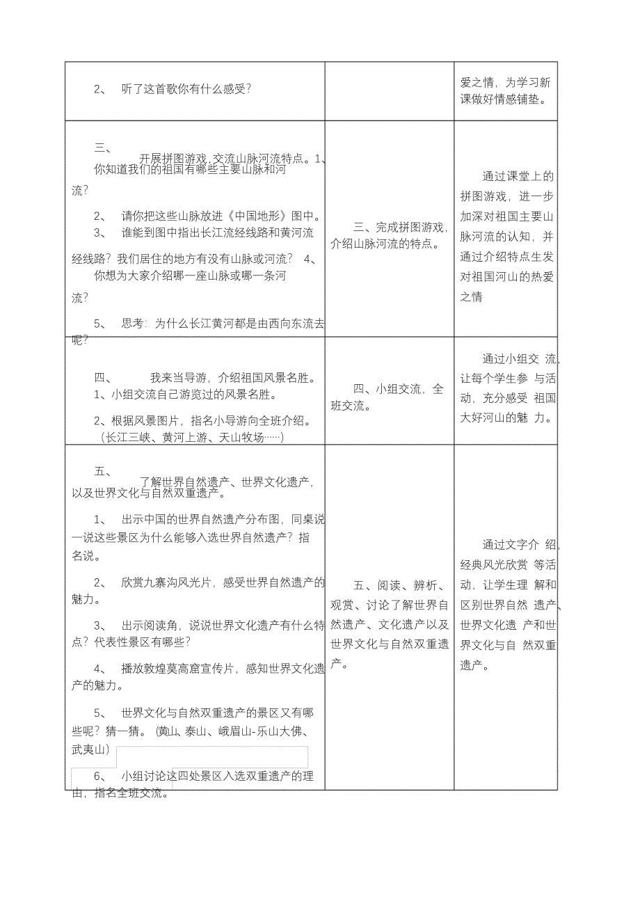 《我们神圣的国土》优秀教案2_第5页