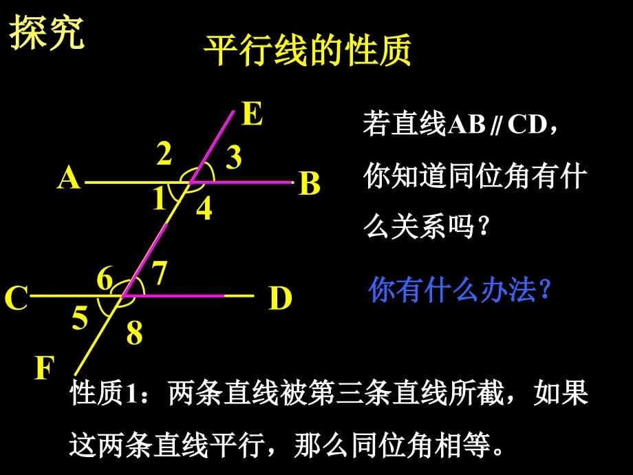 人教版七年级下册数学第五章平行线的性质(一)_第5页