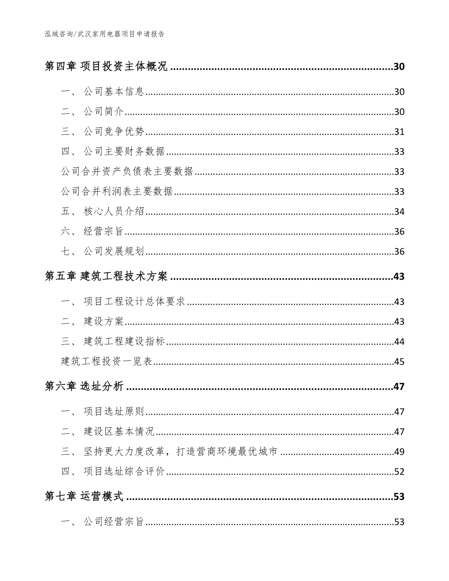 武汉家用电器项目申请报告【范文】_第3页