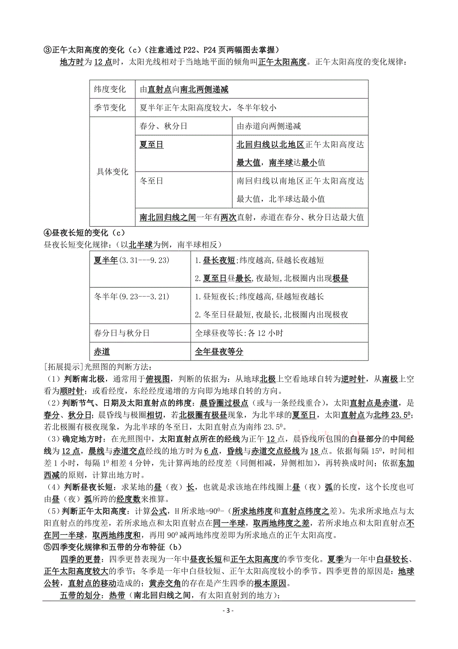 浙江地理会考科目详解_第3页