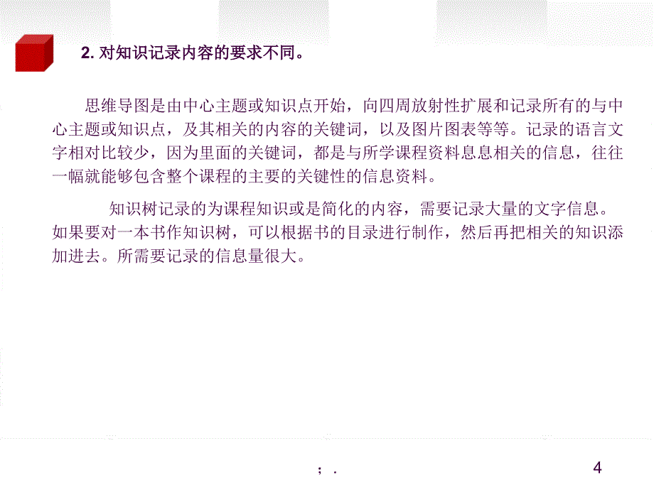 思维导图与知识树的区别ppt课件_第4页