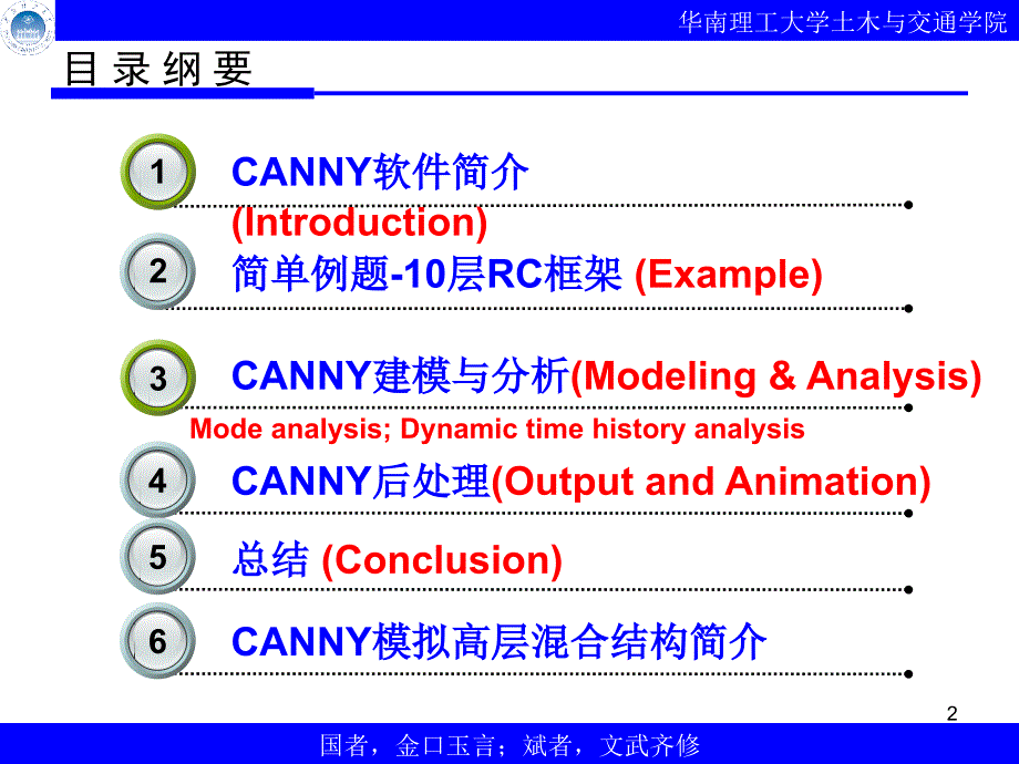 结构弹塑性分析软件CANNY入门与实例逐步操作以只读形式打开课件_第2页