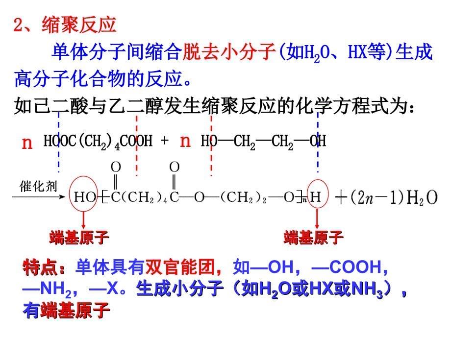 一轮复习选修5合成高分子化合物的方法_第5页