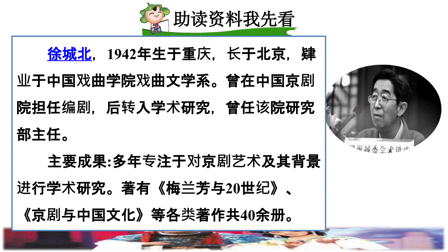 部编版六年级语文上册《京剧趣谈》ppt课件_第4页