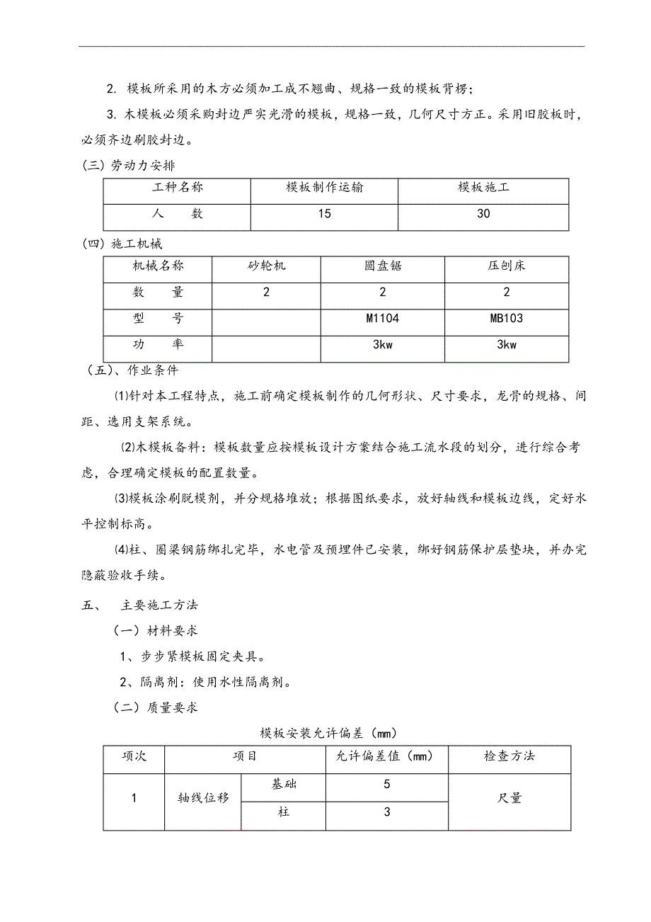 专项方案--建筑工程独立柱模板工程施工方案_第3页