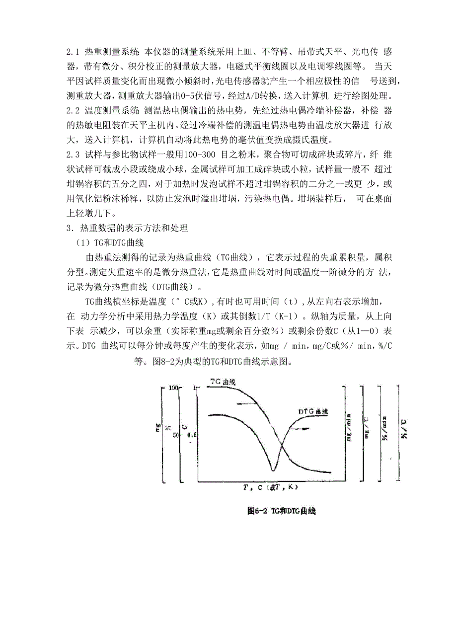 实验六 热重法测聚合物的热稳定性_第2页