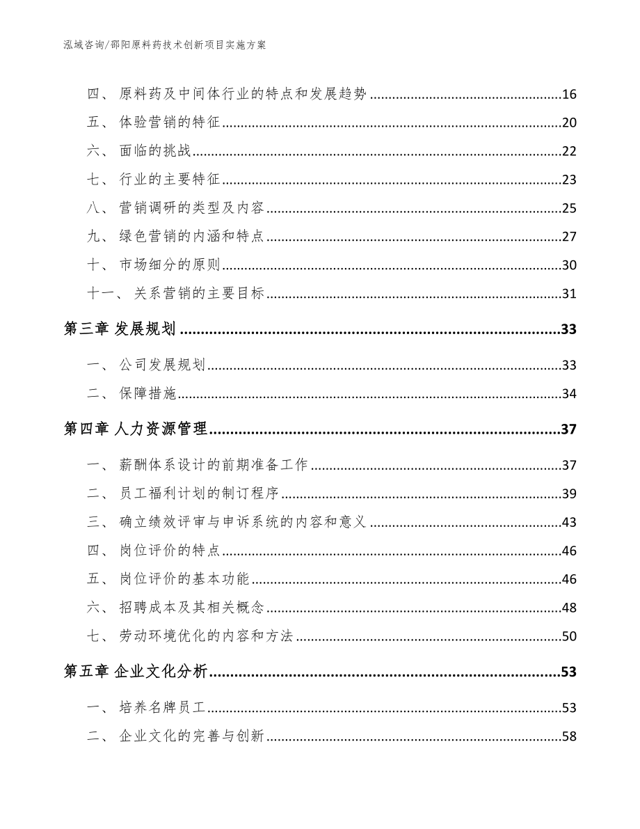 邵阳原料药技术创新项目实施方案_第4页
