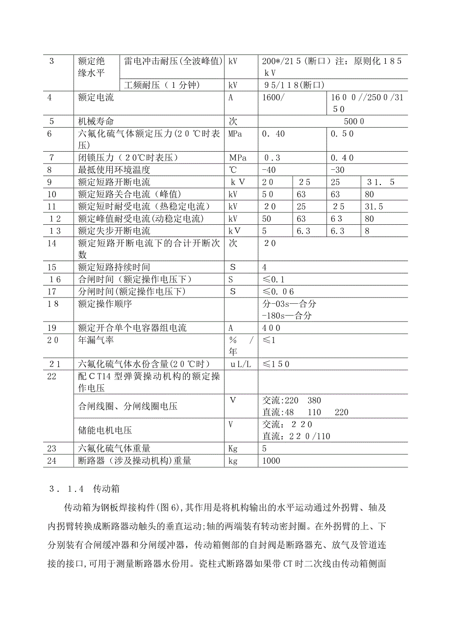 LW8-40.5高压六氟化硫断路器_第3页