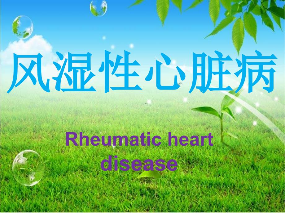 风湿性心脏病_第1页