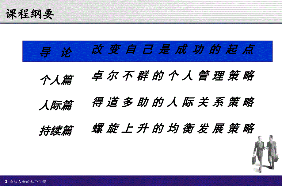 《成功人士的七个习惯》（1月）【一份非常好的讲义绝版经典】_第3页