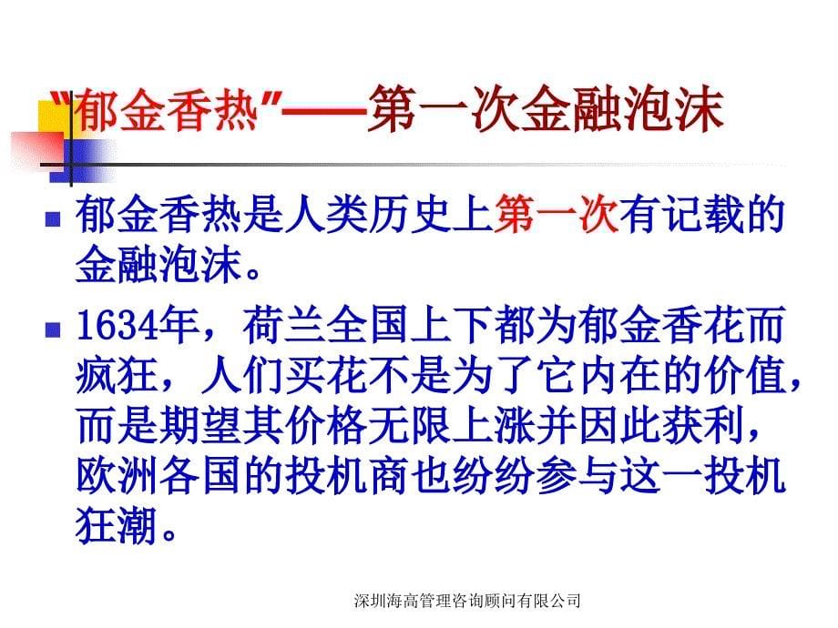 金融危机形成的原因及其对我国经济带来的影响_第5页